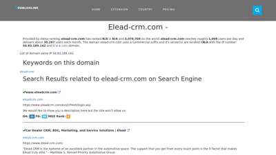 elead-crm.com