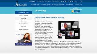 
                            3. eLearning for Your Staff | MED-ED - Meded Seminars Portal