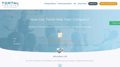 eLearning, LMS, Corporate Training Experts  Tortal Training