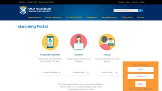 
                            4. eLearning Portal - eLearning | Great Falls College MSU - Msu Elearning Account Login