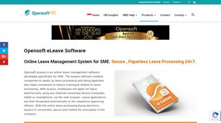 
                            3. eLeave Software - Online Leave Portal, Leave Management - Opensoft - Eleave Portal