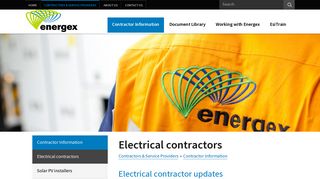 
                            2. Electrical contractors - Energex - Energex Partners Portal