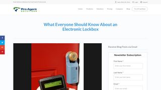 
                            2. Electronic Lock Box, Supra Lockboxes, Real Estate Digital ... - Risco Lockbox Portal