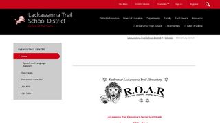 
                            7. Elementary Center / Home - Lackawanna Trail School District - Ltsd Student Portal
