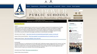 
                            8. Elementary Curriculum Resources for Students & Families - Lead21 Student Portal Page