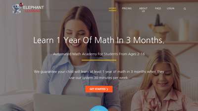 Elephant Learning - Math Accelerator For Children