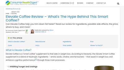 Elevate Coffee Reviews - Does It Help You Lose Weight?