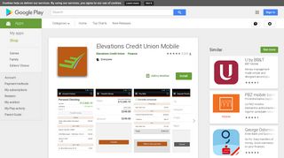 
                            2. Elevations Credit Union Mobile - Apps on Google Play - Elevations Credit Union Online Banking Portal