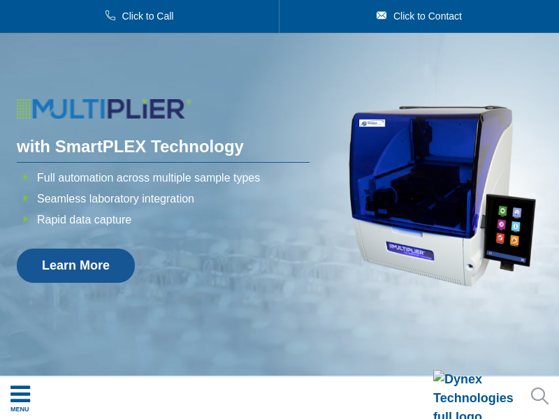 
                            7. ELISA Reader Machines & Equipment | Dynex Technologies