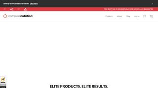 
                            2. Elite Gold | Complete Nutrition, Inc - Complete Nutrition Club Rewards Portal