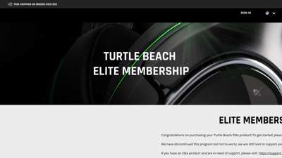 
Elite Membership - Turtle Beach®
