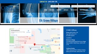
                            3. Elk Grove Village - Core Orthopedics - Core Orthopedics Patient Portal