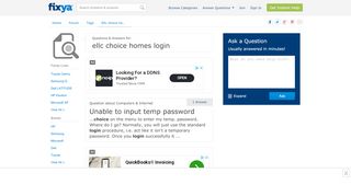 
                            7. ellc choice homes login Questions & Answers (with Pictures) - Fixya - Ellc Homes Login