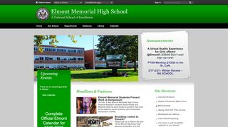 
                            1. Elmont Memorial High School / Homepage - Elmont Memorial High School Parent Portal