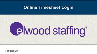 
                            2. Elwood Staffing | Mobile Timesheet - Elwood Staffing Timesheet Login