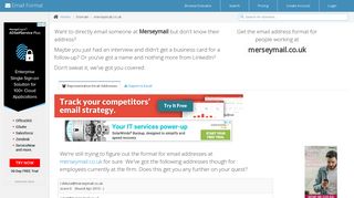 
                            3. Email Address Format for merseymail.co.uk | Email Format - Merseymail Login