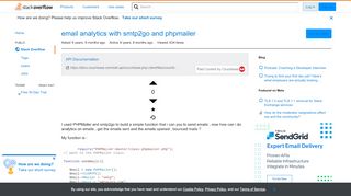 
                            9. email analytics with smtp2go and phpmailer - Stack Overflow - Smtpcorp Portal