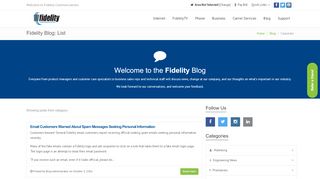 
                            2. Email - Fidelity Communications - Fidelity Communications Email Portal