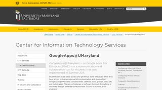 
                            8. [email protected] - University of Maryland, Baltimore - Umd Gmail Portal