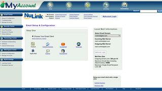 
                            6. Email Setup & Configuration - NULINK - Nulink Email Portal