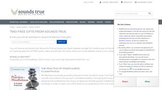 
                            7. Email Signup - Sounds True - Soundstrue Com Portal