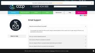 Email Support - The Phone Coop - My Phone Coop Webmail Login