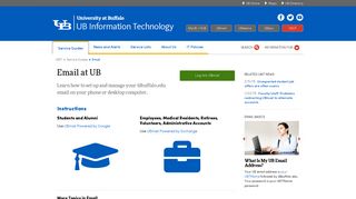 
                            3. Email - UBIT - University at Buffalo - Ubmail Buffalo Edu Portal