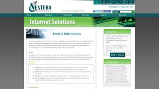 
                            8. Email & Web Hosting - Nextera Communications - Nextera Email Portal