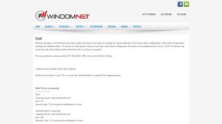 
                            2. Email – Windomnet - Windomnet Email Portal