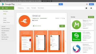
                            15. Email.cz - Apps on Google Play - Email Seznam Cz Portal