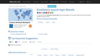 
Ematheson payroll login Results For Websites Listing
