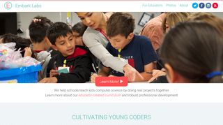
Embark Labs | Computer Science for K12  
