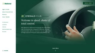 Emerald Club Loyalty Program  National Car Rental