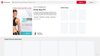 
                            6. Emily skye, Shred workout, 28 day shred - Pinterest - Emily Skye Ab Shred Portal