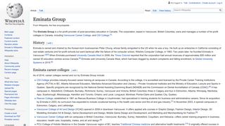 
                            3. Eminata Group - Wikipedia - Eminata College Portal