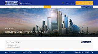 
                            9. Emirates NBD Group - About Emirates NBD - Www Emiratesislamic Ae Portal