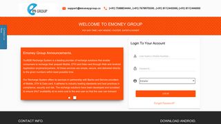 
                            1. Emoney Group - Login to Partner's Account | B2B Login - Emoney Org In Login