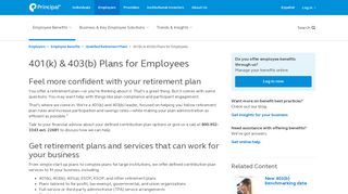 Employee 401(k) & 403(b) Plans | Principal - State Farm Employee 401k Portal