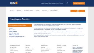 Employee Access - CPS Energy - Cps Webmail Portal