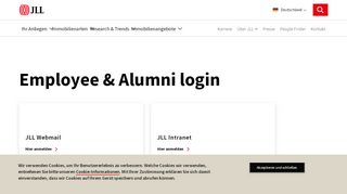 
                            4. Employee & Alumni Login | JLL - Jones Lang Lasalle Webmail Employee Login