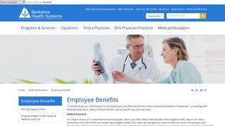 
                            1. Employee Benefits - Berkshire Health Systems - Berkshire Health Systems Employee Portal