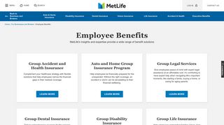 
                            6. Employee Benefits | MetLife - Metlife Associate Portal