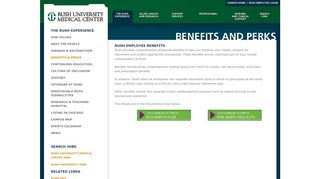 
                            4. Employee Benefits & Perks - Rush University Medical Center ... - Rush Leap Online Login