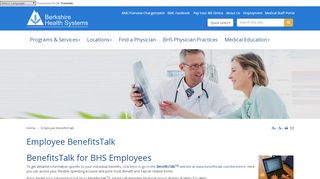 
                            3. Employee BenefitsTalk - Berkshire Health Systems - Berkshire Health Systems Employee Portal