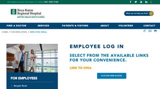 
                            9. Employee Email | Hospital in Boca Raton - Florida Hospital Employee Email Portal