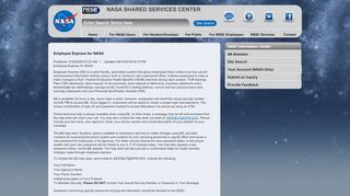 
                            8. Employee Express for NASA - NSSC Information Center - Employeeexpress Gov Portal