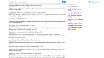 
                            5. Employee Express Savasc My Menu findarticles.com