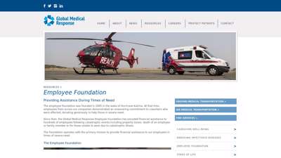 Employee Foundation - Global Medical Response