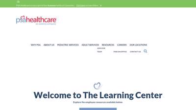 Employee Learning and Resource Center  PSA Healthcare.com ...