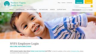 
Employee Login - Northern Virginia Family Service  
